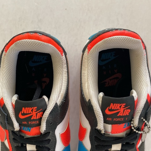 Nike AF1 Shadow Stars DD9794-001 Women’s Black/Bright Crimson Sneakers Size 8 - Picture 12 of 12